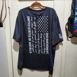 Men's 2nd Amendment Graphic T-Shirt - Black SIZE 3X